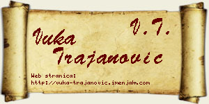 Vuka Trajanović vizit kartica